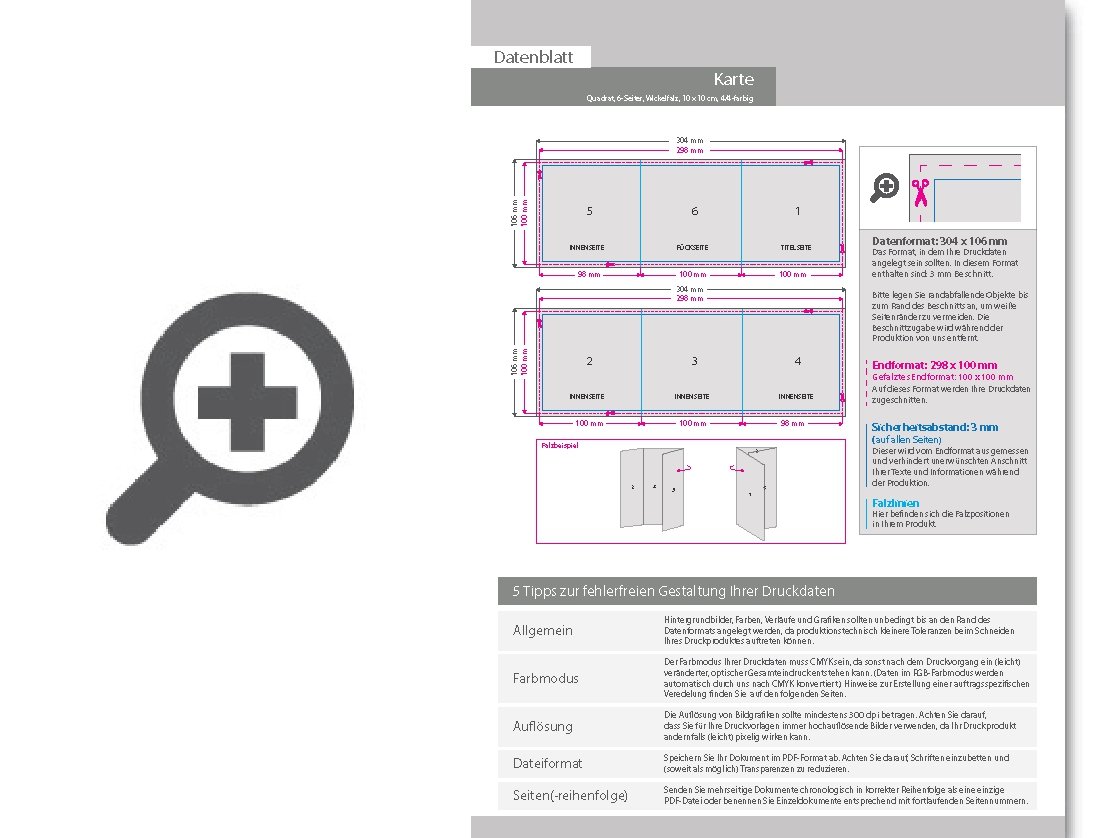 Product Bild hochzeitskarte__gefalzt_auf_quadrat_10_0_cm_x_10_0_cm__vertikaler_wickelfalz__6-seitig